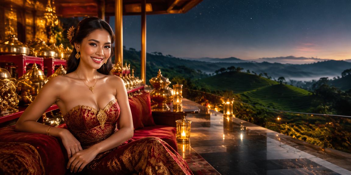 Model menampilkan antarmuka bonus VIP di platform mobile liattogel